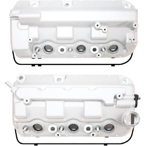 Aluminum Valve Covers Compatible with 2010-2012 Honda Crosstour 2008-2012 Honda Accord 2012-2014 Acura TL 3.5L V6 Replace# 12310R70A00 12320R70A00