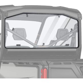 KEMIMOTO Dark Tinted Rear Windshield Compatible with Can-Am Defender & Defender Max HD5/HD8/HD9/HD10 2016-2024, Sun Protection&UV-Proof Rear Window, Polycarbonate Windscreen