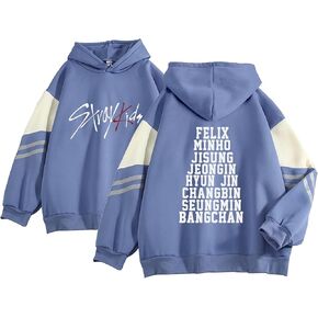 Kpop Felix Hyunjin Changbin Bangchan Jisung Hoodie Pullover Sweatshirt for Skz Merch