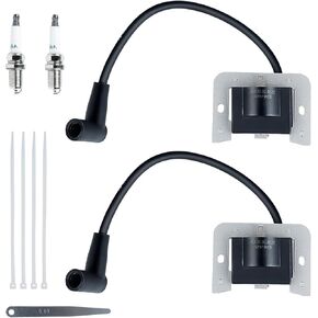32-584-06-S Ignition Coil and Spark Plug Kit for Kohler 7000 Series KT600 KT610 KT715 KT725 KT730 KT735 KT740 ZT710 ZT720 ZT730 Lawn Mover Engine