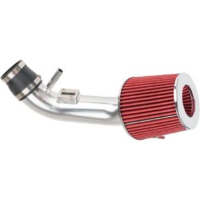 Cold Air Intake Kit with Filter Heat Shield for 2007 Altima S 2.5L L4 (Red)