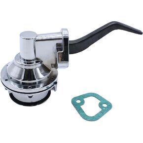 Chrome Mechanical Fuel Pump Compatible With Small Block Ford 221-351 Windsor