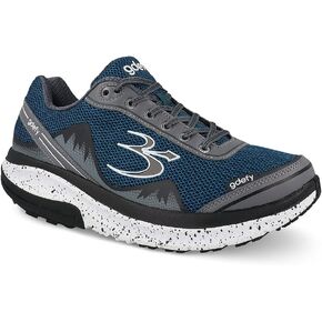 Gravity Defyer Men's GDEFY Mighty Walk Athletic Sneakers 11 W US - VersoShock Proven Performance Walking Shoes Blue, Red in Kuwait