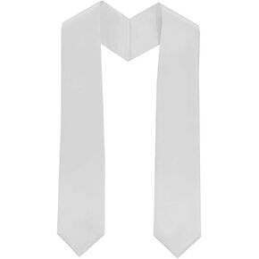 72x5Inch Graduation Stole Plain Graduation Sash Unisex Adults Class of 2025 Graduation Stole