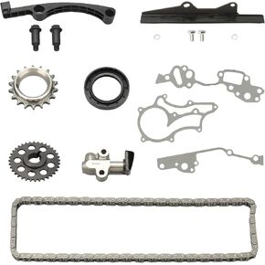 MAYASAF Engine Timing Chain Kit for Toyota 4Runner SR5 1985-95/4Runner DLX 1985-89/Celica (GTS/GT/ST) 1985/Pickup (Base/DLX) 1985-95/Pickup SR5 1985-93 2.4L L4