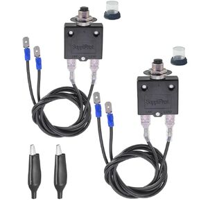 3 AMP 5 AMP Fuse Saver HVAC Circuit Tester Fuse Tester for Circuit Breaker Rated 32V DC & 125/250V AC