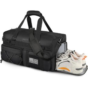Gym Bag with Ventilated Shoe Compartment - 26L Water-Resistant Sports Duffel for Fitness, Yoga & Travel - Multi-Compartment Organizer (Swimming/Yoga/Dance)