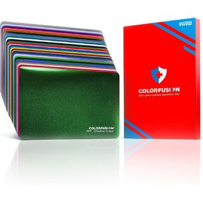 ColorFusion PPF by VViViD, The Ultimate Cosmetic Hybrid Application Paint Protection Film Sample Book