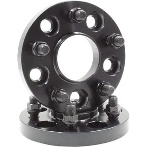 Wheel Accessories Parts 2 Pcs Hub Centric Wheel Spacers 5 on 4.75 120.7mm 1.25 Inch Thick 12mm 1.50 12x1.50 Thread Stud Fits 1985-02 Chevy Camaro 1982-19 Corvette 1982-02 Pontiac Firebird