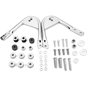 Dasen Detachable Docking Hardware Kits Compatible with Harley Touring Road Glide Road King Street Glide Electra Glide FLH FLHX FLHR FLTR 1997-2008