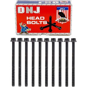 DNJ HBK432 Head Bolt Kit for 2001-2022 Ford, Jaguar, Land Rover, Lincoln, Mazda, Mercury 3, 5, 6 2.0L-2.5L L4 16V DOHC 2000cc
