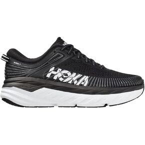 Hoka Bondi 7 Running Shoe - Women's Black/White, 10.5