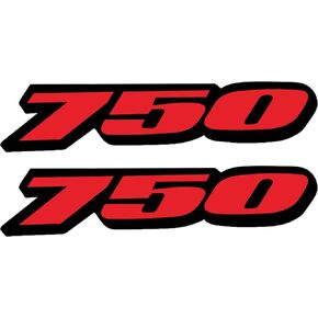 CBR دراجة نارية شريحة ملصق نصيحة ، شارات الفينيل العاكسة متوافقة مع سوزوكي GSXR750 VTR750 مع عصي قوي