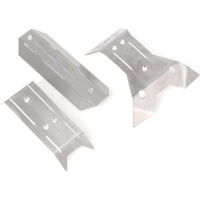 LCX Racing 1/16 RC Truck Truck Stain Stain-Stefit Hegles Protector Skid Plate Armor for Traxxas mini-maxx ، ترقيات أجزاء ملحقات الأجزاء
