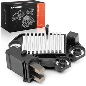 A-Premium Alternator Voltage Regulator Compatible with BMW 323i/325i/325xi/330i 2006, X5 2004-2013, 525i/525xi/530i/530xi 2006-2007, 545i/645Ci/745i/745Li 2004-2005, 750i/750Li/Alpina 2007-2008