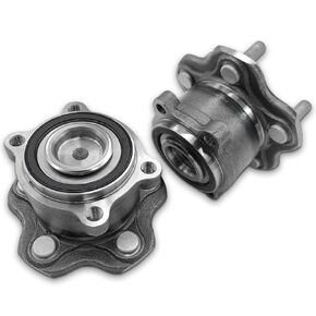 512388 2PCS محمل العجلات الخلفية وتجميع المحور لنيسان Altima 2007-2018 ، Maxima 2009-2019 ، Murano 2015-2016 ، Pathfinder 2013-2019 ، Infiniti QX60 JX35 2013-2019 ، 5 lug w abs