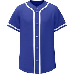 Dolpind Mens Baseball Jersey Button أسفل القمصان قصيرة الأكمام Hipster Hip Hop Sports Team Team Atmorms