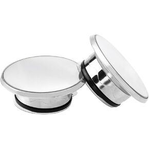 2Pcs Blind Spot Car Mirror, Adjustable Frameless Round HD Glass Automotive Rear View Side Blindspot Mirrors 360° Rotating with Vacuum Suction Cup for Vehicles & Motorcycle & Trucks & SUV