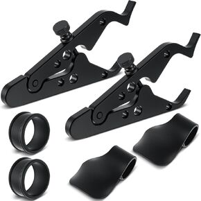 Tallew Motorcycle Cruise Control, Include 2 Pcs Wrist Hand Grips, 2 Pcs Motorcycle Throttle Lock with 2 Silicone Ring Protect Throttle Control System for Most Any Bike