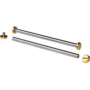 36.5mm Steel Watch Screw Tube لـ Diesel Mr Big Daddy Watch Band (الذهب)