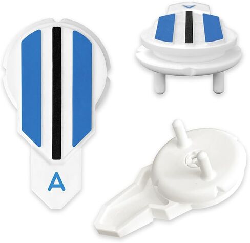 علامة كرة محاذاة | اداة تحديد الكرة بمحاذاة اثنين من المسامير | تدور 360 درجة لتوجيه دقيق | تجعل وضع أسرع وأكثر دقة | أفضل عرض بي جي ايه 2022 in Kuwait