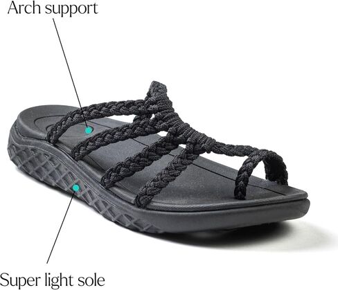 Plaka Wave Flip Flops for Women with Arch Support – Comfortable Womens Flip Flops for Walking – Lightweight Vegan Summer Sandals – Water Resistant and Stylish Beach Slides in Saudi Arabia