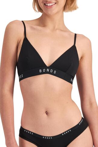 Bonds Women's Bralette Bra ، Origin Originals Bralette ، Cotton/Modal-Blend Stepressy ، BRA القابل للتعديل in Saudi Arabia