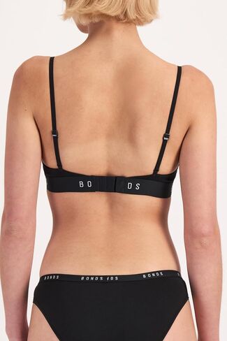 Bonds Women's Bralette Bra ، Origin Originals Bralette ، Cotton/Modal-Blend Stepressy ، BRA القابل للتعديل in Saudi Arabia