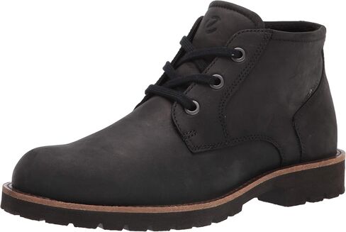 ECCO mens Jamestown Mid Chukka Boot, Coffee Nubuck, 10-10.5 US in Saudi Arabia