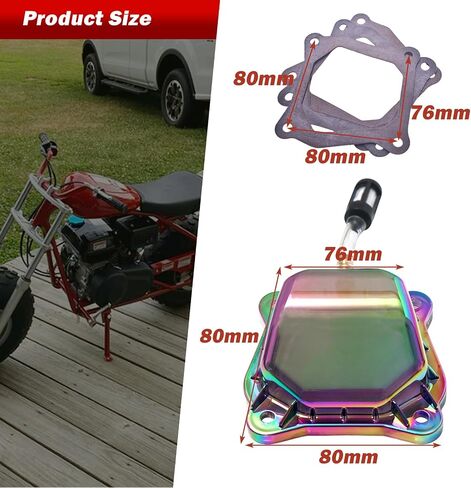 Colorful Plastic Valve Cover For Predator 212 Non hemi For Coleman CT200U CT100U BT200X CC100X Mini Bike SK100 KT196 Go Kart For Honda GX160 GX200 Baja Hisun Tillotson Clone 196cc Engine in Kuwait