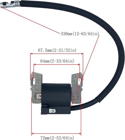 Yamakato 591459 492341 LG492341 ملف الإشعال لبرغز و Stratton Toro Mtd Crafts Cad Cadet Lawn Mown Riding Traction Magneto OEM Pack of 1 in Saudi Arabia