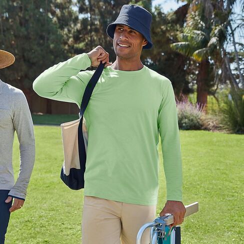Men's Long Sleeve T-Shirt - UPF 50+ Sun Protection - Morada in Saudi Arabia