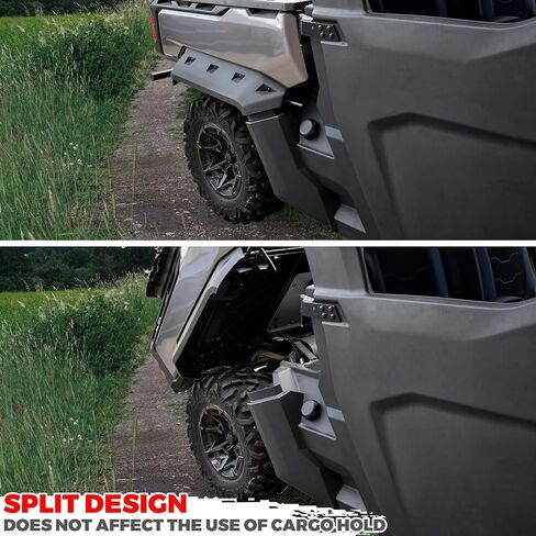 SAUTVS Frender Frender Frender Frender Frender Kit Flaps Mud Guards for Can-AM Defender HD7 HD8 HD9 HD10 MAX 2016-2025 (6pcs ، استبدل #715006821 715002424 715006822) in Kuwait