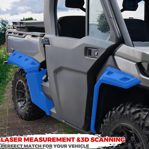 SAUTVS Frender Frender Frender Frender Frender Kit Flaps Mud Guards for Can-AM Defender HD7 HD8 HD9 HD10 MAX 2016-2025 (6pcs ، استبدل #715006821 715002424 715006822) in Kuwait