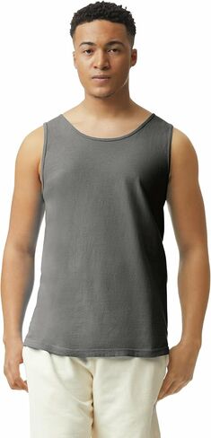 Comfort Colors Men's Adult Tank Top, Style 9360, Pepper, 3X-Large in Kuwait