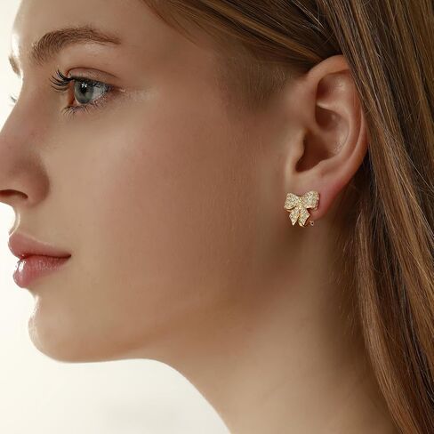 Clip On Earrings for Women Silver Dangle Earrings Sets Women Vintage Trendy Boho Statement Butterfly Gold Dangle Drop Jewelry in Saudi Arabia