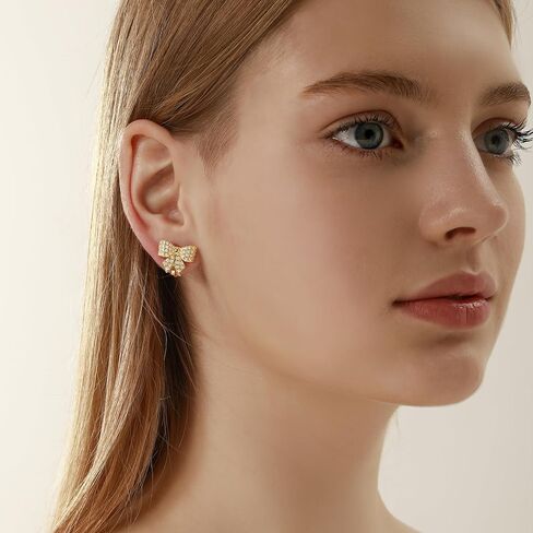 Clip On Earrings for Women Silver Dangle Earrings Sets Women Vintage Trendy Boho Statement Butterfly Gold Dangle Drop Jewelry in Saudi Arabia