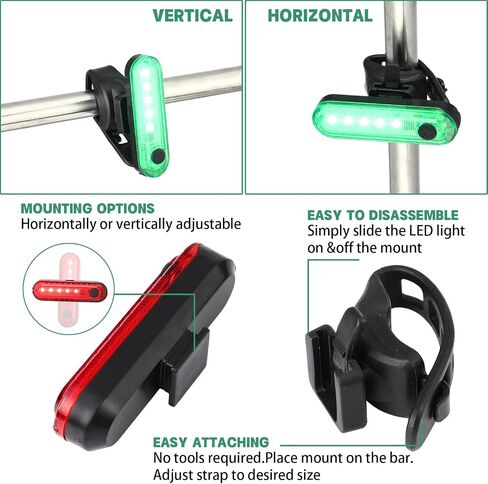 12 Pieces Kayak Lights for Night Battery Boat Navigation Lights Battery Operated Boat Lights Led Navigation Lights Boats Safety for Pontoon Boat,dinghy 4 Types Flashing Mode (Red, Green, White) in Kuwait