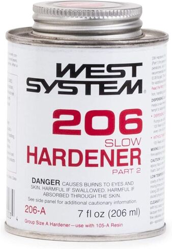 حزمة West System 105A Epoxy الراتنج (32 أونصة سائلة) مع مقوي إيبوكسي بطيء 206A (7 أونصة سائلة). تتضمن أيضًا مضخة واحدة من الراتنج ومضخة واحدة للتصلب. in Saudi Arabia