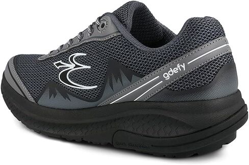 Gravity Defyer Men's GDEFY Mighty Walk Athletic Sneakers 11 W US - VersoShock Proven Performance Walking Shoes Blue, Red in Kuwait