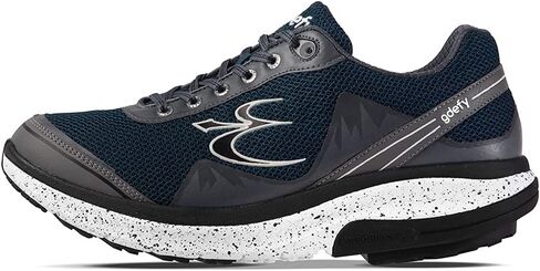 Gravity Defyer Men's GDEFY Mighty Walk Athletic Sneakers 11 W US - VersoShock Proven Performance Walking Shoes Blue, Red in Kuwait