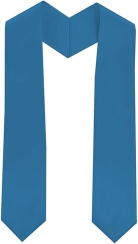 72x5Inch Graduation Stole Plain Graduation Sash Unisex Adults Class of 2025 Graduation Stole in Saudi Arabia