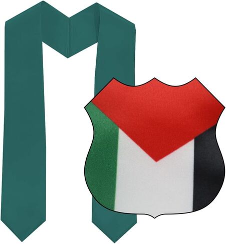 72x5Inch Graduation Stole Plain Graduation Sash Unisex Adults Class of 2025 Graduation Stole in Saudi Arabia