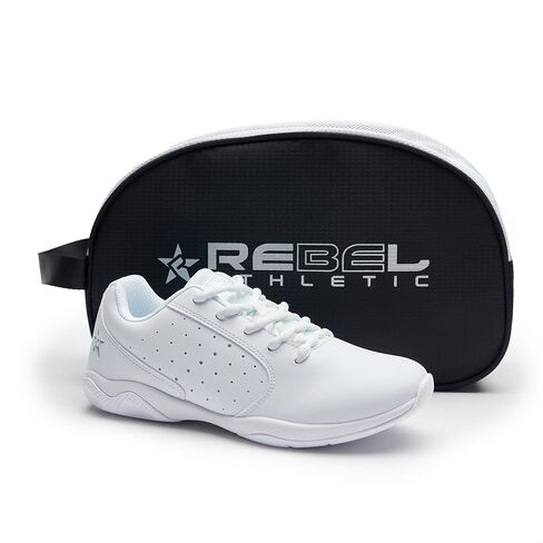 Rebel Athletics unisex adult Contemporary Cheer Shoe, White, 13 US in Saudi Arabia