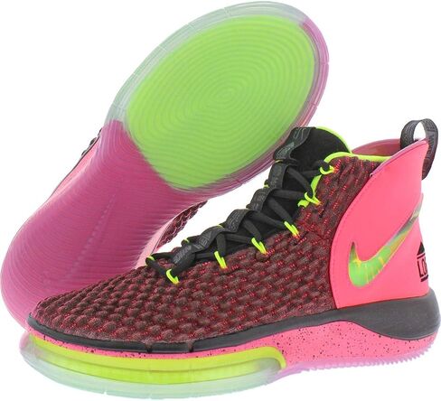 Nike Mens AlphaDunk Workout Fitness Basketball Shoes Pink 9.5 Medium (D) in Saudi Arabia
