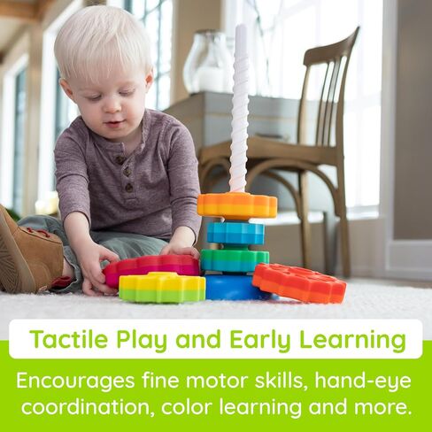 Fat Brain Toys SpinAgain Kids Stacking Toy in Saudi Arabia