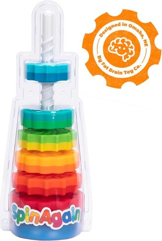 Fat Brain Toys SpinAgain Kids Stacking Toy in Saudi Arabia
