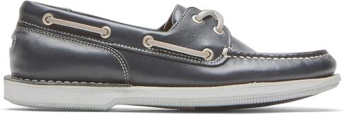 حذاء Rockport الرجالي Perth Boat، بني داكن، مقاس 9 X-واسع in Saudi Arabia