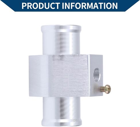 Acropix 12V/24V Universal Water Temp Sensor Kit ، 1/8 "NPT 1.26" محول النغمة الفضية 170'F - in Saudi Arabia
