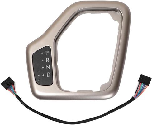 HY-SPEED 601-401 Upgrade Transmission Shifter Bezel with Harness Compatible with 2014 2015 2016 2017 2018 Cherokee Replace 5YD27LS5AA 68413957AA, Gold in Saudi Arabia